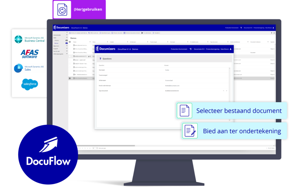 DocuFlow documenten hergebruiken 2023